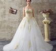 White Gold Wedding Gown Beautiful Pinterest