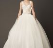 White Gold Wedding Gown Lovely Vera Wang