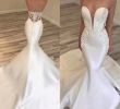 White Mermaid Gown Beautiful the Perfect Wedding Dress for the Bride