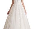 White or Ivory Wedding Dress New Abaowedding Women S Wedding Dress for Bride Lace Applique