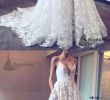 White or Ivory Wedding Dress New White Lace Wedding Dress V Neck A Line Long Prom Dress