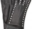 White Silk Gloves Beautiful Studded Leather Gloves Shopstyle