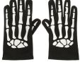 White Silk Gloves New Skeleton Motif Gloves Saint Laurent Vitkac Shop Online