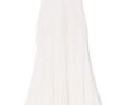 White Silk Gown Unique Michael Lo sordo Alexandra Silk Guipure Lace Gown Ivory