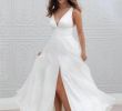 White Summer Wedding Dress Inspirational Discount 2019 New Summer Beach Boho Wedding Dresses A Line Y V Neck Split Long Chiffon Bridal Gowns Bohemian 2018 Vestdo De Novia Bridal Lace
