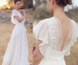 White Summer Wedding Dress Lovely Cheap Plus Size Chiffon Country Wedding Dresses V Neck Back