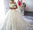 Wholesale Wedding Dresses Suppliers Awesome Discount 2018 New Design Ball Gown Lace Wedding Dresses F Shoulder Garden Backless Bridal Gowns Appliques Tulle Long Vestidos De Novia Custom Cheap