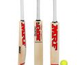 Willow Curve Store Lovely Mrf Full Size solid Wood Popular Willow Cricket Bat with 1 Tennis Ball