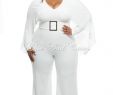Windsor Plus Size Dresses New Final Sale Plus Size Jumpsuit with attached Cape and Wide