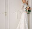 Winter Bride Dresses Luxury Long Sleeves Wedding Dress Wedding Gown Lace Wedding Dress