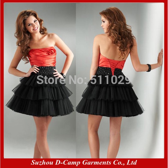 FREE SHIPPING OD 290 Fancy draped bodice corset lace up back formal short party dress patterns
