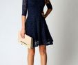 Winter Cocktail Dresses for Wedding Luxury Blue Lace Ddress for Extraordinary Look Blue Lace Dress