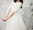 Winter Courthouse Wedding Dress Elegant Perfect for A Vintage Winter Wedding Beaded Tulle