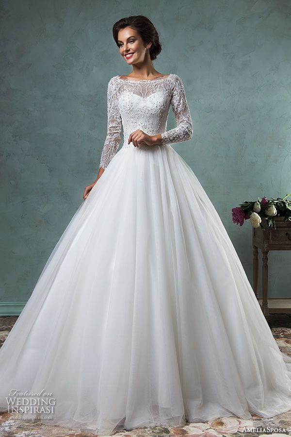 Winter Dresses for Wedding Fresh â Quarter Sleeve Wedding Dress Sample 3 4 Sleeve Wedding