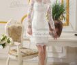 Winter Wedding Dresses with Fur Lovely Fur Winter Wedding Dresses Lovely New Sheath Short Lace