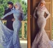 Women Dresses for A Wedding Unique 2017 Muslim Wedding Dresses Lace Long Sleeves Mermaid High Neck Bridal Gowns islamic Women Dress Vestido De Noiva Manga Longa Canada 2019 From