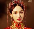 Www Brids Com Luxury Chinese Brides Wedding Headwear New Style Show Dress Phoenix Crown ornaments Diamond Hair Accessories Grecian Hair Accessories From Yqlchp2016
