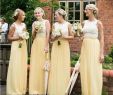 Yellow Wedding Dresses Bridesmaids Luxury Yellow Bridesmaid Dresses Long 2019 A Line Crew Neck