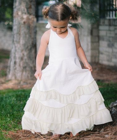 Zulily Wedding Dresses Beautiful Another Great Find On Zulily White Doll Cake Halter Dress